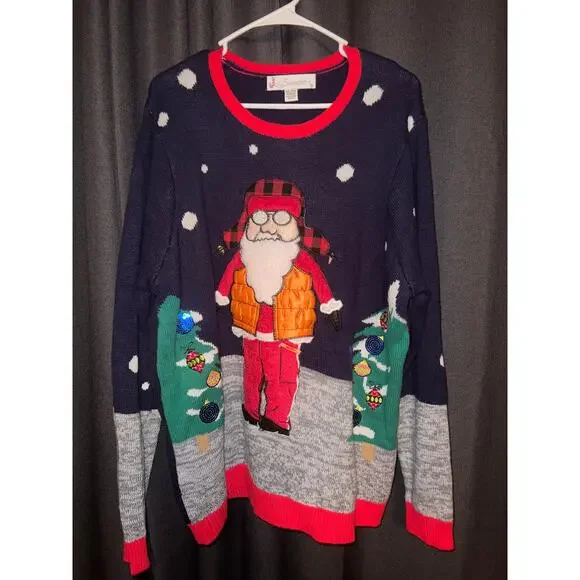 Ugly Christmas Sweater Size XXL - Picture 1 of 3